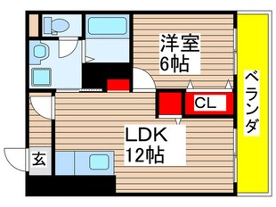 山田ビルの物件間取画像